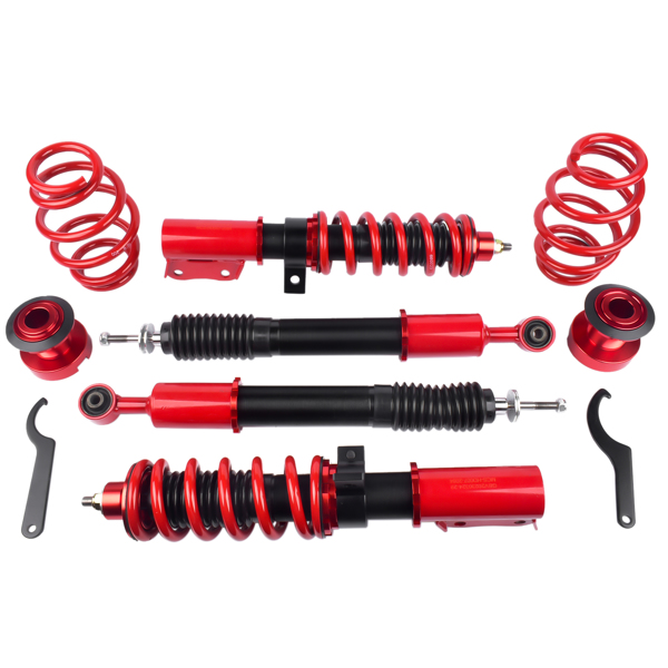 4x Coilover Spring & Shocks Front Rear for Honda Fit 2006-2008, Fit GD3 2007-2008