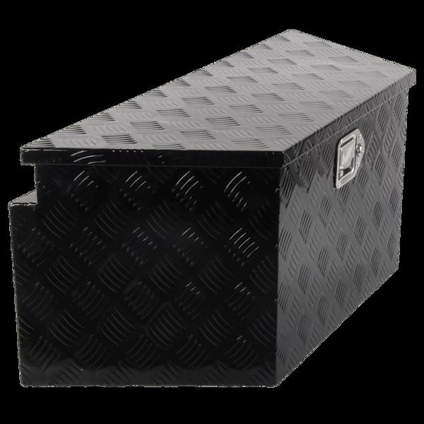 Tool Box Size 34"*14.5"*15", five patterns, all black G-shaped locks, built-in 1 air rod, T-shaped cardboard box, aluminum plate 1.5mmMT018049（Temu & Amazon prohibits sales）(No support for returns wit