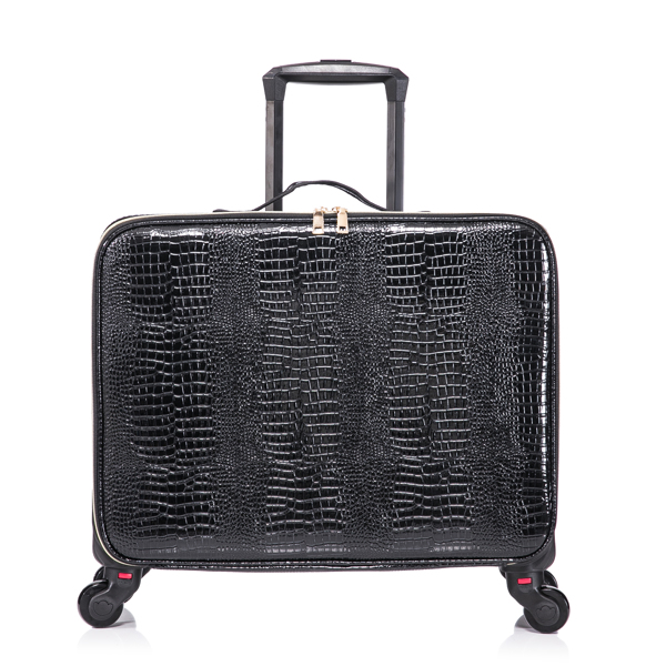 Rolling Makeup Luggage Cosmetic Case Makeup Case Makeup Brush Storage Organizer Rolling with spinner wheels