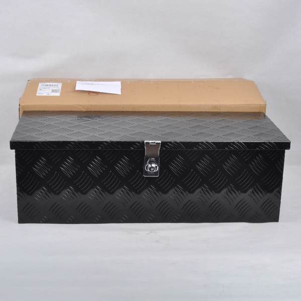 Aluminum Tool Box Black30"* 13"* 10",pattern 5,single lock,double chainMT018022 （Temu & Amazon prohibits sales）(No support for returns without reason)