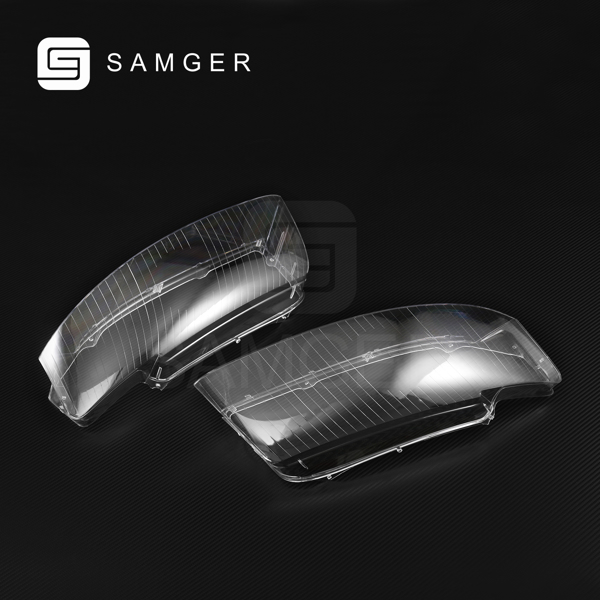 Pair Headlight HeadLamp Lens Cover For Audi A4 B6 2002-2005【No Shipping On Weekends, Order With Caution】