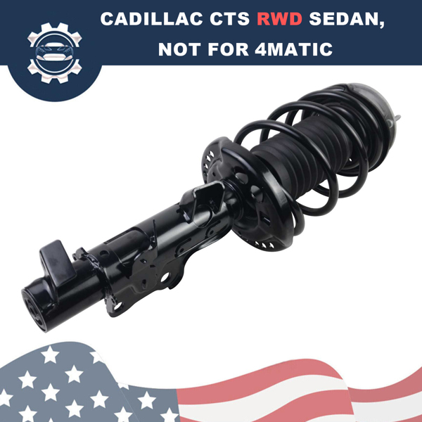 Front Left Shock Strut Assy For Cadillac CTS 2015-2019 RWD with Electric 23142942 23247464