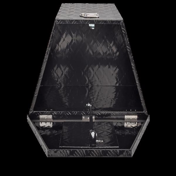 Aluminum Tool Box Black,size 29"*16.5"*18",pattern 5,single lock,single springMT018009（Temu & Amazon prohibits sales）(No support for returns without reason)