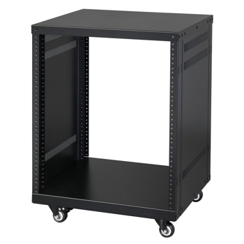 【Do Not Sell on Amazon】19\\" 12U Component Rack Cabinet DJ Equipment Cabinet for Audio Video Musical & IT Equipment Mounting Black
