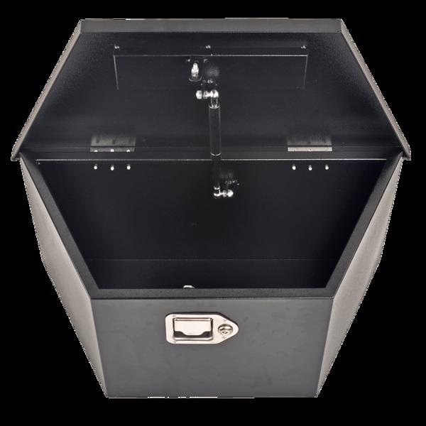 Tool Box Black, size26"*13.3"*12", single lock, single pullMT018034（Temu & Amazon prohibits sales）(No support for returns without reason)