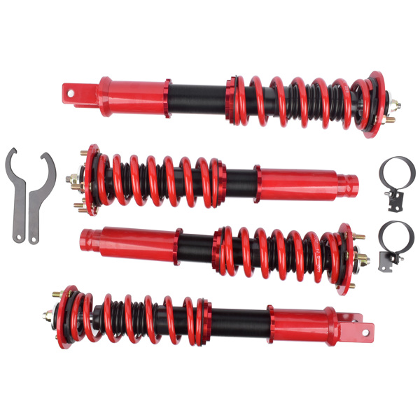 4Pcs Coilover Spring & Shocks Front Rear for Honda Accord VIII LX,SE,LX-P 2008-2012, Acura TSX 2009-2014