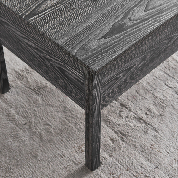 MDF Lift-Top Coffee Table with Storage For Living Room,Dark Grey Oak