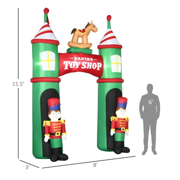 Christmas Inflatables Decoration ( Amazon Shipping)（Prohibited by WalMart）