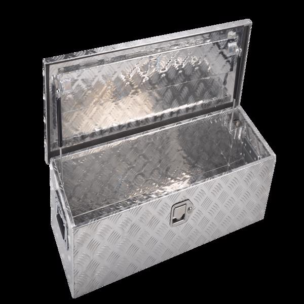 Aluminum Tool Box Silver,size39"*13"*10",pattern5,single lock,double springMT018011（Temu & Amazon prohibits sales）(No support for returns without reason)