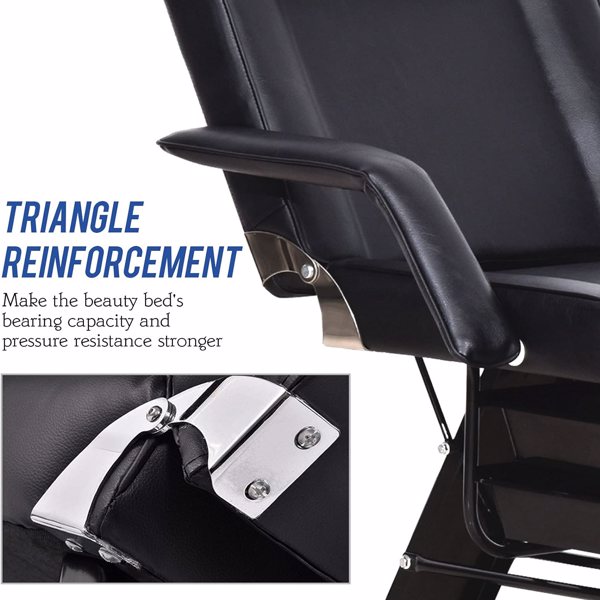 Facial Chair, Adjustable Tattoo Chair  for Professional Facial Lash Beauty Treatment 