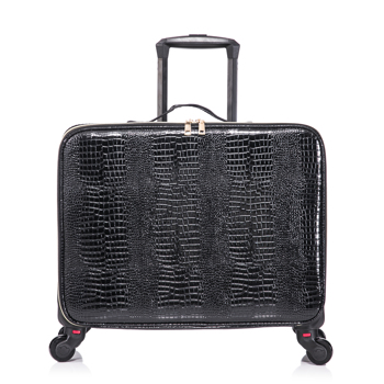 Rolling Makeup Luggage Cosmetic Case Makeup Case Makeup Brush Storage Organizer Rolling with spinner wheels