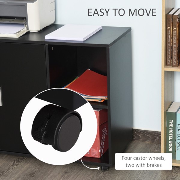 File Cabinet/ Storage cabinet-Black ( Amazon Shipping)（Prohibited by WalMart）