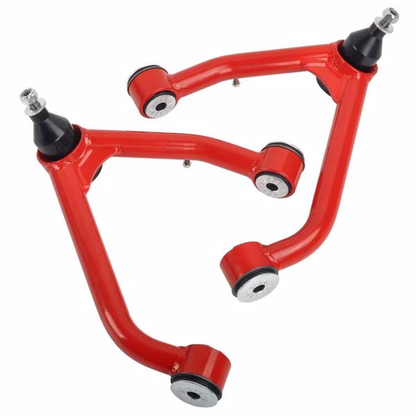 MT042020     2007-2018 Chevrolet Silverado 2-4"Front Upper Control Arms Red（Temu prohibits sales）(No support for returns without reason)（Amazon prohibits sales）