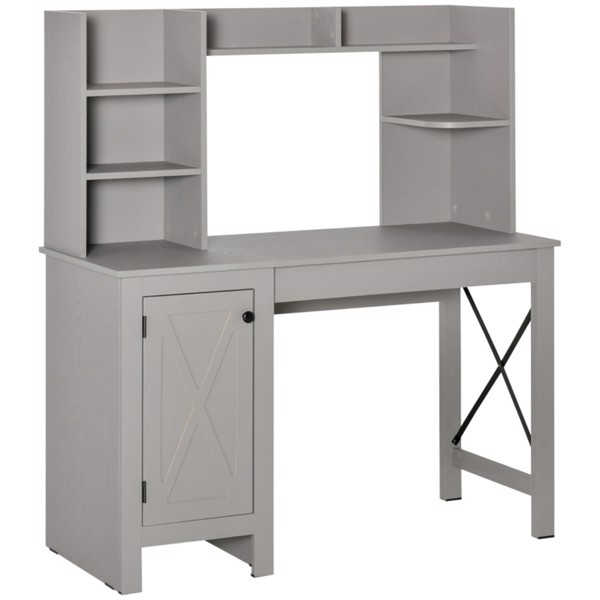 Computer Desk-Light Grey ( Amazon Shipping)（Prohibited by WalMart）