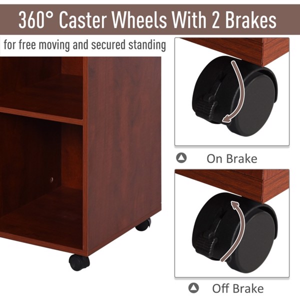 File Cabinet/ Storage cabinet-Brown ( Amazon Shipping)（Prohibited by WalMart）