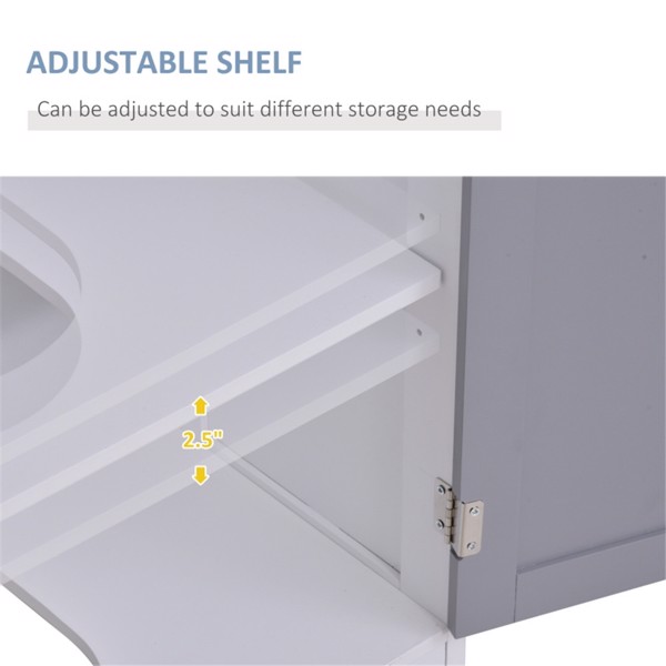 Bathroom Storage Cabinet (Swiship-Ship)（Prohibited by WalMart）