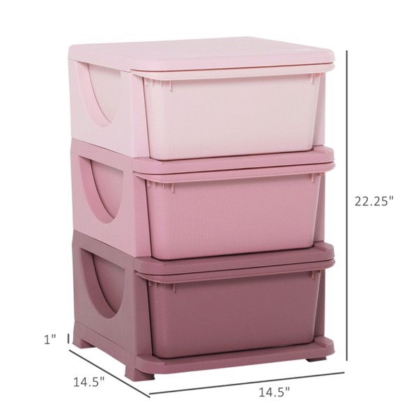 Kids Storage Unit Dresser (Swiship-Ship)（Prohibited by WalMart）