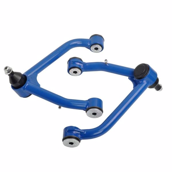 MT042016     2014-2018 Chevrolet Silverado 2-4" Front Upper Control Arms Blue（Temu prohibits sales）(No support for returns without reason)（Amazon prohibits sales）