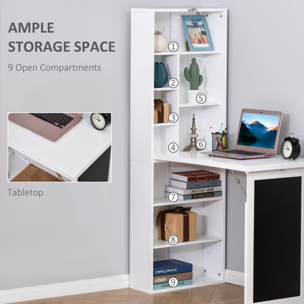 Wall Mount Desk Cabinet ( Amazon Shipping)（Prohibited by WalMart）