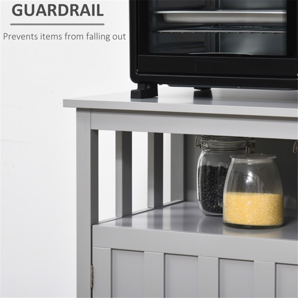 Kitchen Cabinet-Gray ( Amazon Shipping)（Prohibited by WalMart）