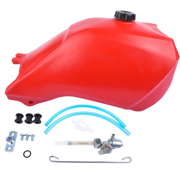 Fuel Tank Cap & Petcock Red for Honda Fourtrax TRX300 TRX300FW 1993-2000 11325-123