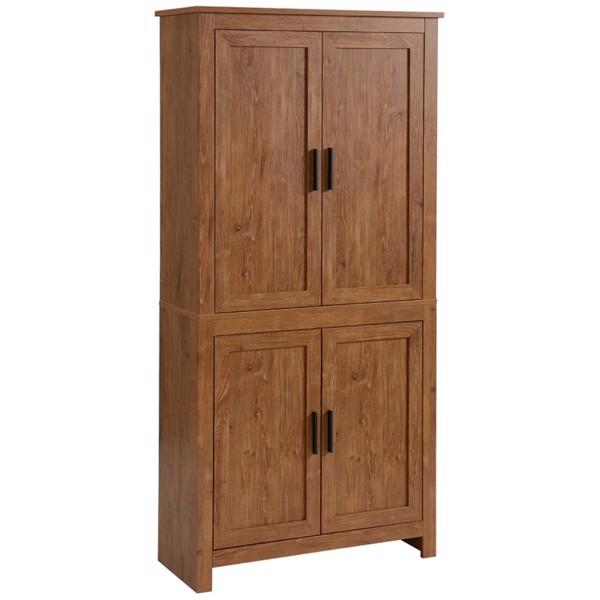 Storage Cabinet-Oak (Swiship-Ship)（Prohibited by WalMart）