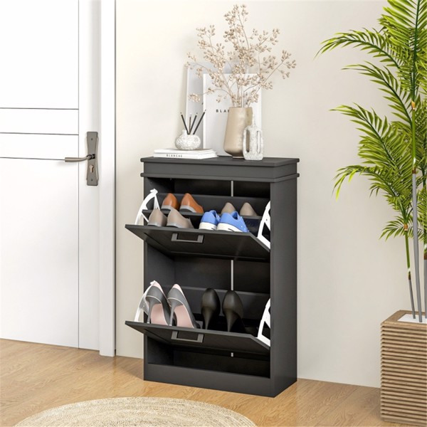 Shoe Storage Cabinet-Black ( Amazon Shipping)（Prohibited by WalMart）