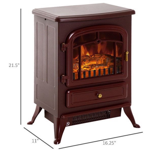 750W / 1500W 22"  Electric Fireplace ( Amazon Shipping)（Prohibited by WalMart）