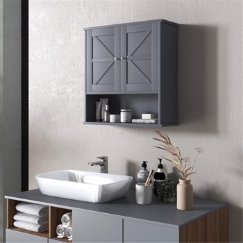 Bathroom Cabinet/Wall Cabinet-Gray