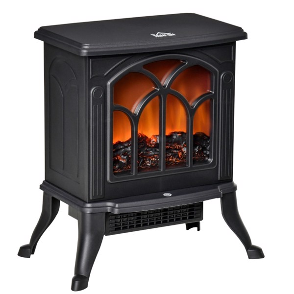 750W/1500W 17 inch Electric Fireplace Heater ( Amazon Shipping)（Prohibited by WalMart）