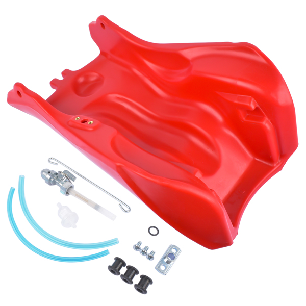 Fuel Tank Cap & Petcock Red for Honda Fourtrax TRX300 TRX300FW 1993-2000 11325-123