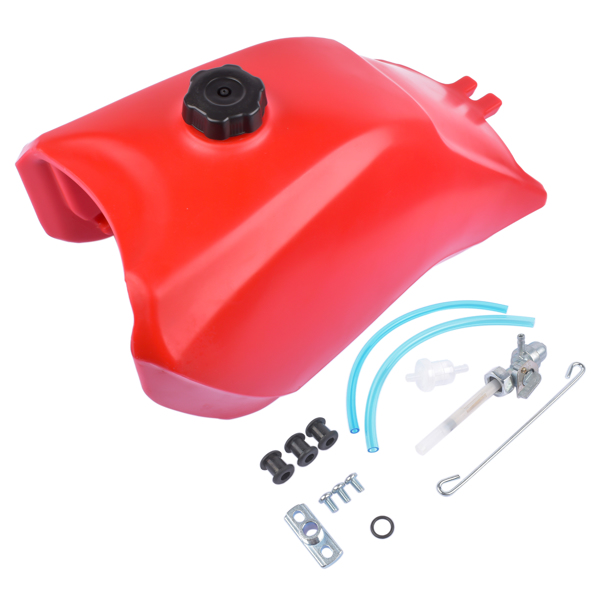 Fuel Tank Cap & Petcock Red for Honda Fourtrax TRX300 TRX300FW 1993-2000 11325-123