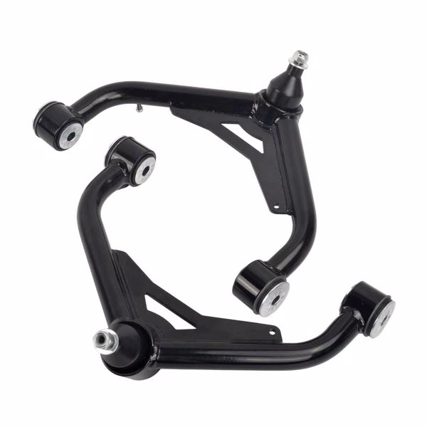 MT042017     2000-2010 Chevrolet Silverado 2-4"Front Upper Control Arms Black（Temu prohibits sales）(No support for returns without reason)（Amazon prohibits sales）