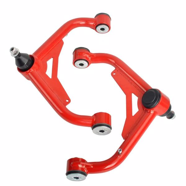 MT042018     2000-2010 Chevrolet Silverado 2-4"Front Upper Control Arms Red（Temu prohibits sales）(No support for returns without reason)（Amazon prohibits sales）