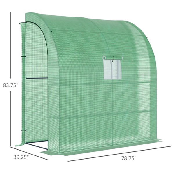 Walk-in Mini Greenhouse (Swiship-Ship)（Prohibited by WalMart）