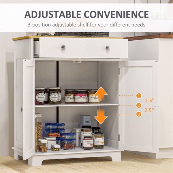 Kitchen Storage Cabinet (Swiship-Ship)（Prohibited by WalMart）