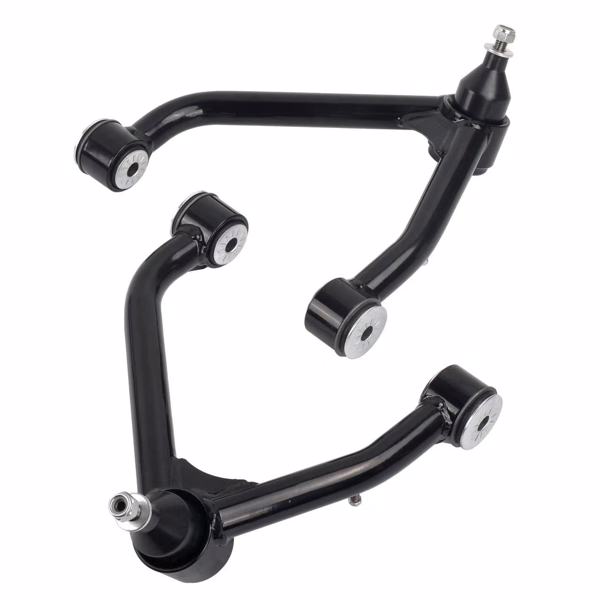 MT042019     2007-2018 Chevrolet Silverado 2-4"Front Upper Control Arms Black（Temu prohibits sales）(No support for returns without reason)（Amazon prohibits sales）