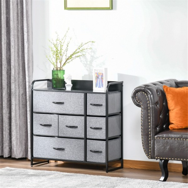 Kitchen Storage Cabinet/Fabric Cabinet (Swiship-Ship)（Prohibited by WalMart）