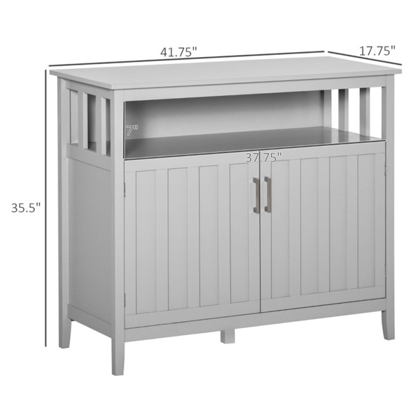 Kitchen Cabinet-Gray ( Amazon Shipping)（Prohibited by WalMart）