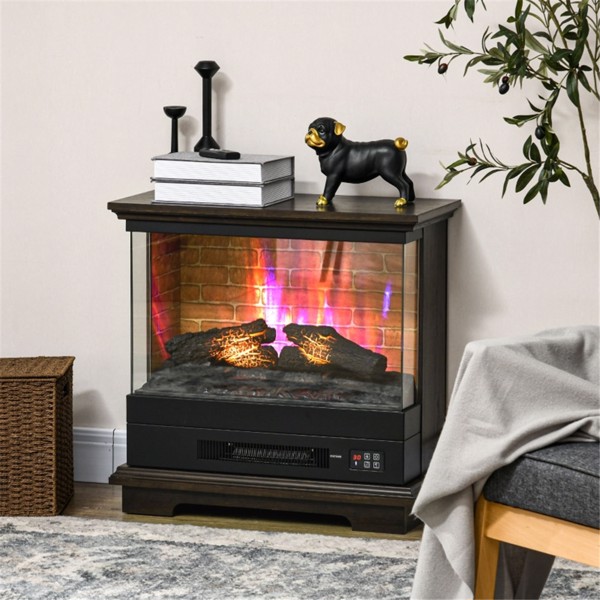 1400W 26" Electric Fireplace (Swiship-Ship)（Prohibited by WalMart）