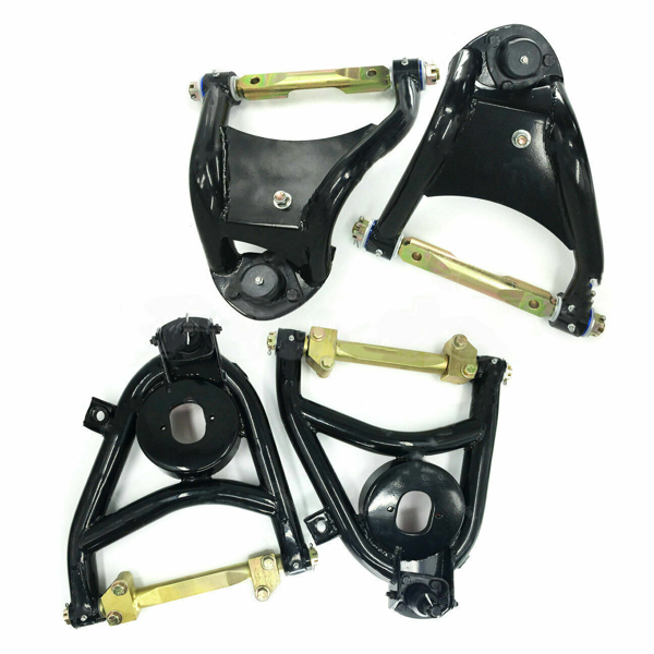 MT042001     1955-57 Chevy Fullsize Tri-five Tubular Control Arms, Upper &amp; Lower A- Arm Set（Temu prohibits sales）(No support for returns without reason)（Amazon prohibits sales）