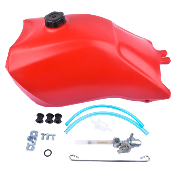 Fuel Tank Cap & Petcock Red for Honda Fourtrax TRX300 TRX300FW 1993-2000 11325-123