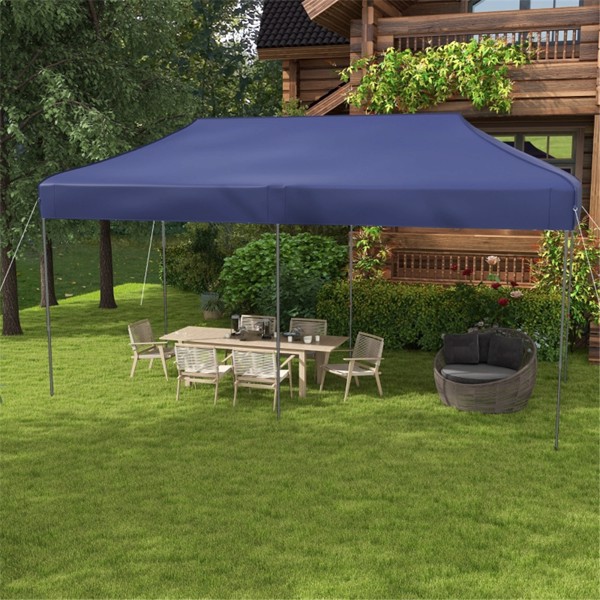 Pop Up Canopy Tent-Dark Blue (Swiship-Ship)（Prohibited by WalMart）