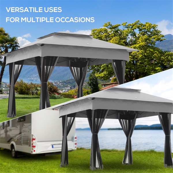 Outdoor Pop Up Canopy Gazebo (Swiship-Ship)（Prohibited by WalMart）