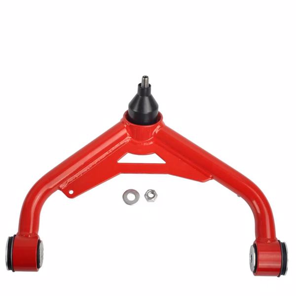 MT042018     2000-2010 Chevrolet Silverado 2-4"Front Upper Control Arms Red（Temu prohibits sales）(No support for returns without reason)（Amazon prohibits sales）