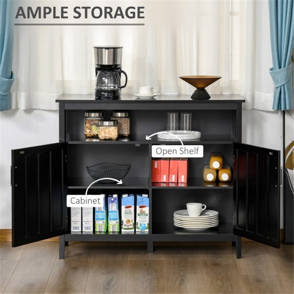 Kitchen Cabinet-BLACK ( Amazon Shipping)（Prohibited by WalMart）