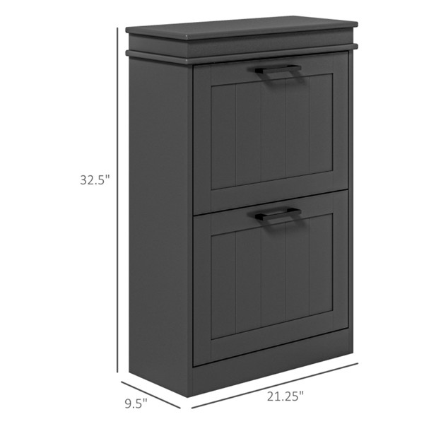 Shoe Storage Cabinet-Black ( Amazon Shipping)（Prohibited by WalMart）