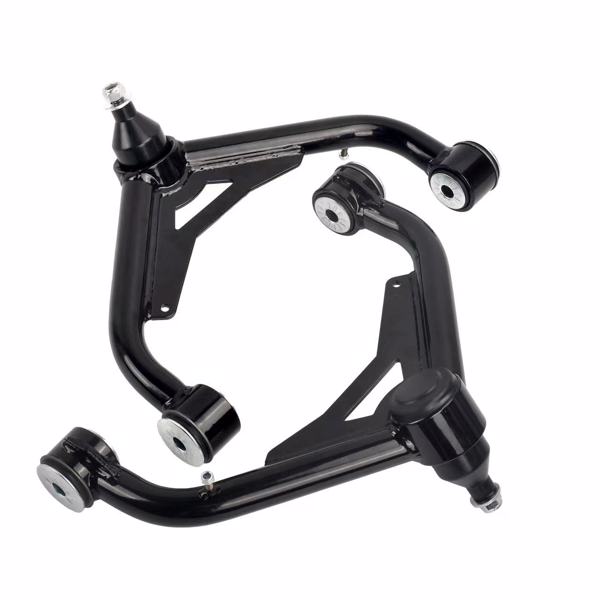 MT042017     2000-2010 Chevrolet Silverado 2-4"Front Upper Control Arms Black（Temu prohibits sales）(No support for returns without reason)（Amazon prohibits sales）