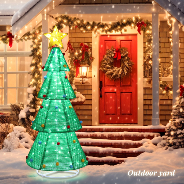 Lighted Pop-Up Christmas tree