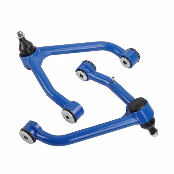 MT042016     2014-2018 Chevrolet Silverado 2-4" Front Upper Control Arms Blue（Temu prohibits sales）(No support for returns without reason)（Amazon prohibits sales）